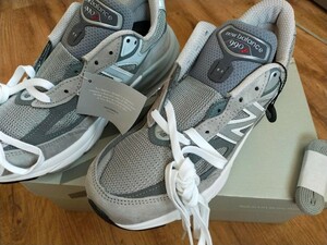 New Balance WMNS 990V6 Gray 25.5cm W990GL6