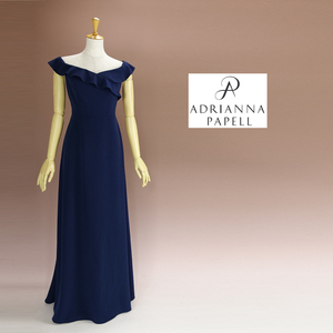  new goods a doria napaperu6/11 number navy blue long dress party dress wedding two next .... formal presentation musical performance . color dress .43N0702