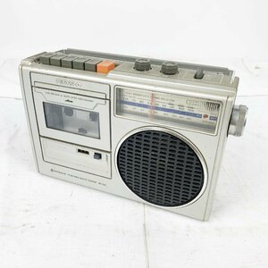 [R0761］中古現状品 電源OK HITACHI (ヒタチ) パディスコ5800 ラジカセ FM/AM ラジオ テープ