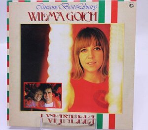 [TK1644LP] LP ウイルマ・ゴイク（Wilma Goich）/花のささやき ヴィアネラ/死ぬほど愛して　カンツォーネ・ベスト・ライブラリー ライナー