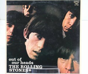 [TK1866LP] LP ローリング・ストーンズ（The Rolling Stones）/Out of our heads 国内盤 小冊子 ライナーノーツ 対訳 '76 キング/london