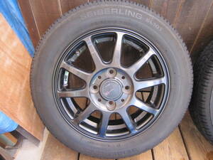 ★☆★155/65 R13 DUNLOP SEIBERLING 4本セット　程度良し!★☆★