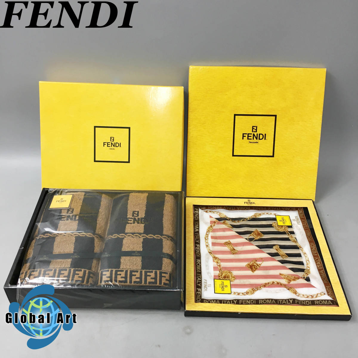 Yahoo!オークション -「フェンディ fendi フェイスタオル」の落札相場