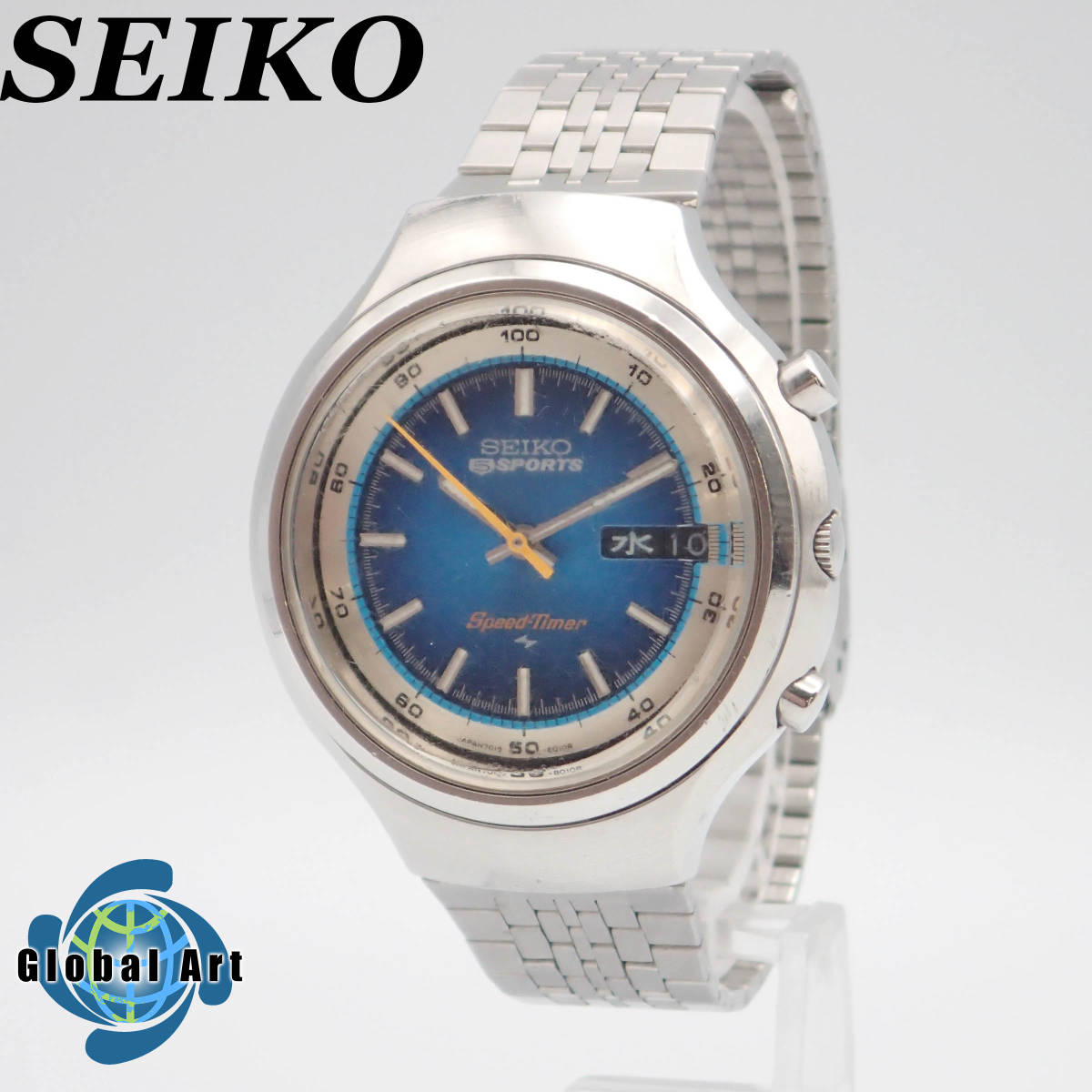 業界最安 SEIKO(セイコー) 腕時計 5スポーツ スピードタイマー 7015