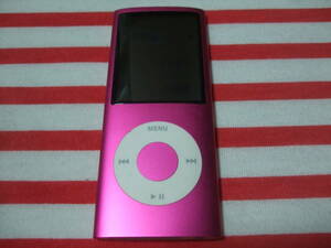 Apple iPod Nano 4th 8GB PINK A1285 アップル アイポッド 動作確認済み！