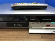 パナソニック VHS/DVDレコーダー DMR-XP21V 純正リモコン付　中古品B-8946_画像2