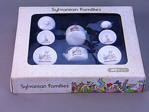 #70-1[ Epo k фирма ] Sylvanian Families кулинария комплект не использовался товар коробка . загрязнения есть 