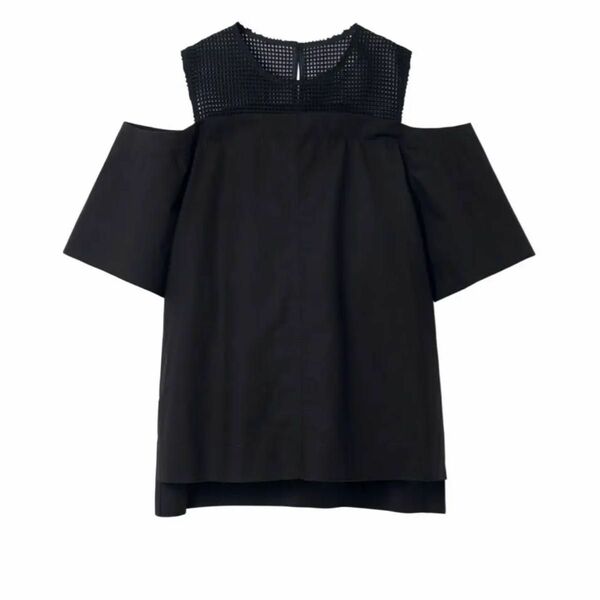 【新品タグ付】 ルシェルブルー Contrast Mesh Shirt