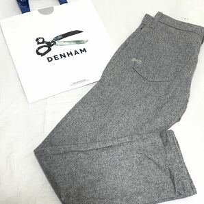 ★定価¥47000★美品★DENHAM デンハム RAZORウールパンツ 27 slim fit ★ロンハーマンの画像1