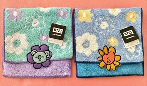 KOYA コヤ　TATA タタ　テテ　BT21 ポケットハンカチ　ハンドタオル タオルハンカチ