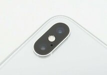 ◇ジャンク【au/Apple】iPhone X 64GB SIMロック解除済み MQAY2J/A スマートフォン シルバー_画像3