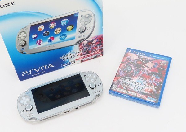 Yahoo!オークション -「vita アイスシルバー」(PS Vita本体) (PS Vita