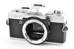 ★実用美品★MINOLTA ミノルタ X-7 ボディ 腐食なし★♯12171