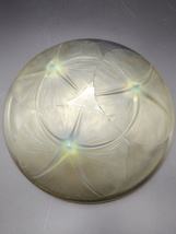 ルネ・ラリック★R.Lalique★ガラス鉢 VOLUBILIS(朝顔）イエロー オパールセント アール・デコ本物保証_画像2