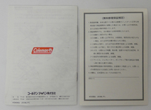 ■Coleman Stove Powerhouse Two Burner ツーバーナー model 413H 取扱説明書 日本語 1994 1冊_画像3