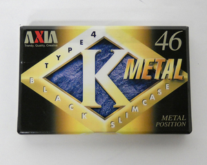 ■AXIA メタルポジション カセットテープ K METAL 46分 KMC 46 1本