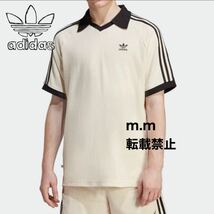 アディダス adidas ワッフルポロシャツ メンズ 3st ホワイト XL adicolor classic waffle polo shirt_画像3