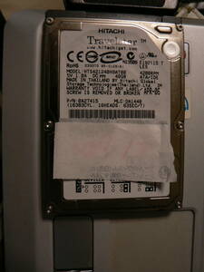  postage the cheapest 230 jpy HDH301: Note PC for hard disk 40.0GB Hitachi Travelstar HTS421240H9AT00