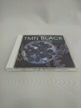 070-1158 送料無料　小室哲哉　TMN　BLACK　歌詞カードに難有り　ジャケットにテープ貼り付け有り　帯にケースのツメ痕有り　レンタル版_画像1