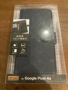 Google Pixel 4a 手帳型ケース 新品　RT-GP4ATLC1/DN