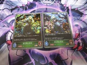 shadowverse evolve シャドウバースエボルヴ シャドウバース 絶対なる覇者 ホロ プレミアム セット BP06-P01 02 GR 原生林の族長