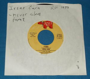 ☆7inch EP★US盤●IRENE CARA/アイリーン・キャラ「Fame/フェーム」80s名曲!●