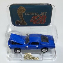COBRA JET 428 コブラ RACING CHAMPIONS MINT EDITION レーシングチャンピオン ミントエディション ダイキャスト ミニカー FORD 1/64_画像1