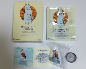  postage 120 jpy ~ 05. head .. .. little mii Moomin z lunch bottle cap figure Kaiyodo inspection ) not for sale . tree ....