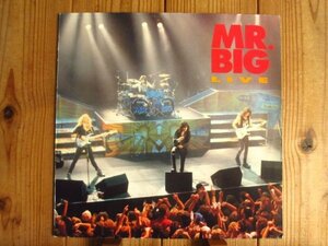 レア希少LP / Mr. Big / Live / Atlantic / 7567-80523-1 / オリジナル / 名曲 To Be With You 収録