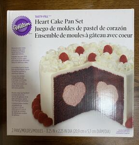 Wilton Heart Cake Pan Set ウィルトン社　ハートケーキ型　未使用　