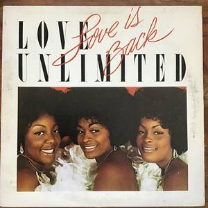 名盤ソウルLP★LOVE UNLIMITED/ Love is Back ★ラブ アンリミテッド/Barry White