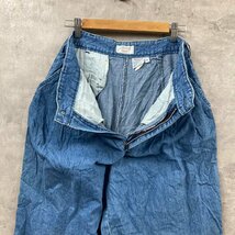 Calvin Klein Sport ブルーTALON ジップ ハイウエスト デニムジーンズパンツ レディース 14 実寸W28in 09562 USA 海外輸入 古着 SK10648_画像8