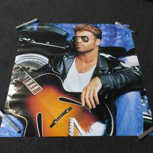 ジョージ・マイケル◇正方形ポスター◇約59×59㎝◇非売品◇GEORGE MICHAEL