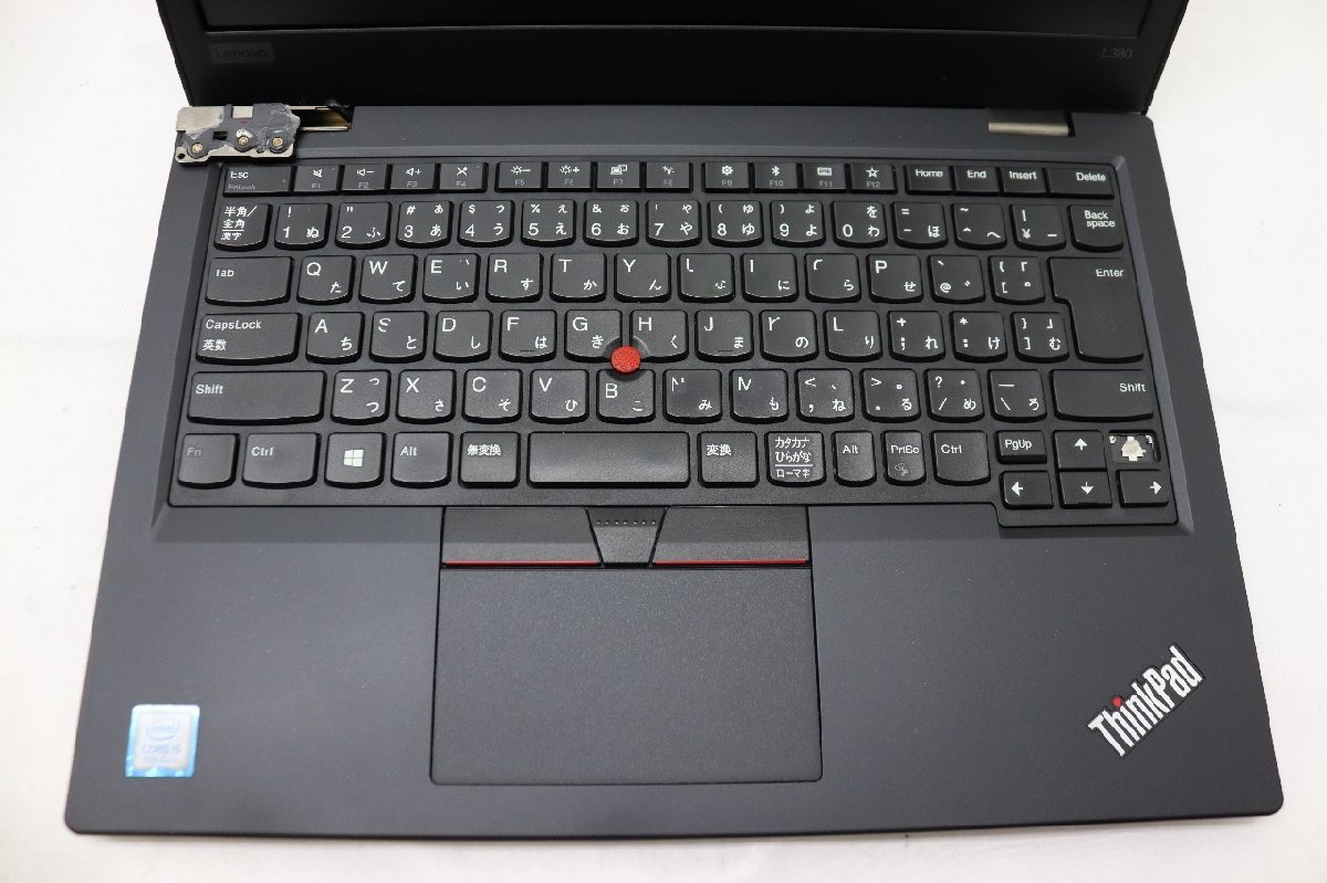 N0803【ジャンク品】LENOVO / ThinkPad L380 / CPU：core i5-8250U 