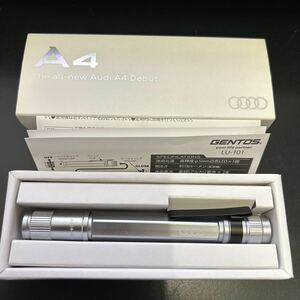 箱付き未使用★AUDI アウディ/GENTOS ジェントス LEDペンライト 純正　ノベルティ★非売品