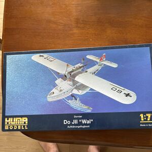 Huma 1/72 Dornier Do JII Wal 偵察飛行艇(箱未開封)定形外送料:¥510