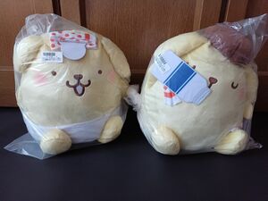 ポムポムプリン 昭和レトロな銭湯BIGぬいぐるみ