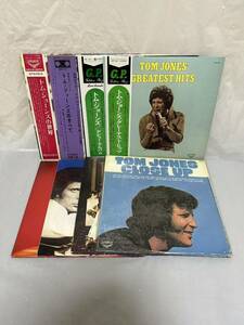 L445◎LP レコード トム・ジョーンズ Tom Jones 8枚まとめて/デビュー・アルバム/MEMORIES DON'T LEAVE LIKE PEOPLE DO 見本盤 白ラベル 他