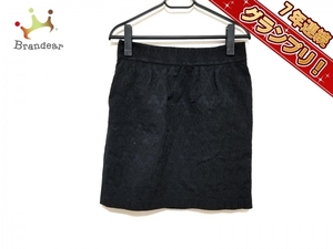 ボディドレッシングデラックス BODY DRESSING Deluxe スカート サイズ36 S 黒 レディース 刺繍 ボトムス