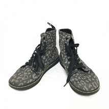 ドクターマーチン Dr.Martens スニーカー UK4 - キャンバス 黒×ベージュ レディース ハイカット 靴_画像2