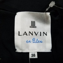 ランバンオンブルー LANVIN en Bleu 半袖カットソー サイズ38 M - 黒×ベージュ レディース リボン トップス_画像3