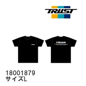 【TRUST/トラスト】 GReddy ロゴTシャツ ブラック サイズL [18001879]