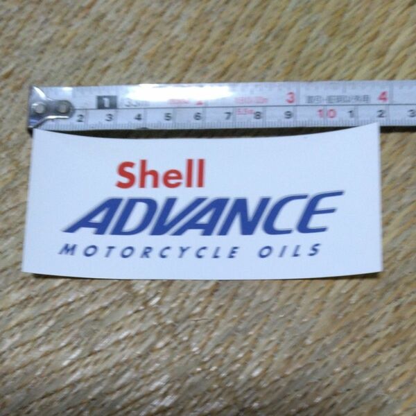 shell ADVANCE ステッカー