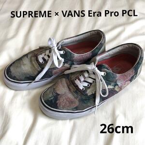 最終価格★VANS★SUPREME★花柄★13ss★ERA PRO★グラフィックスニーカー