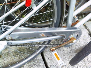 岐阜中古自転車部品　チャリパーツぎふ　２７インチ　ステンレス　チェ－ンケース画像の１点　趣味の自転車部品　ギフトップ