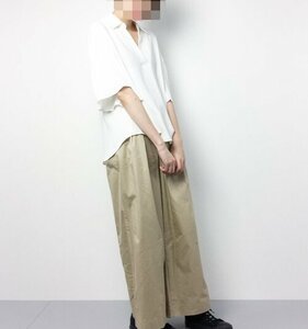  new goods regular price 3190 jpy INGNI wing sleeve flair Toro mi Skipper shirt blouse white plain easy tops 