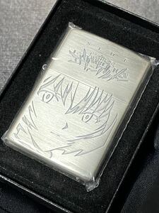 zippo エヴァンゲリオン 綾波レイ 特殊加工 両面刻印 希少モデル 2005年製 REI EVANGELION ケース 保証書付き