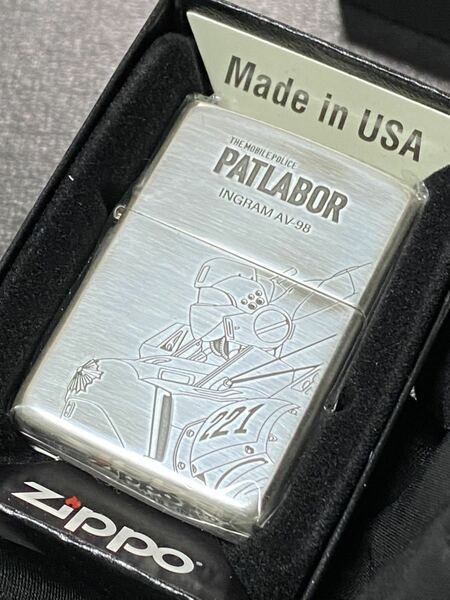 zippo 機動警察 パトレイバー 2面刻印 希少モデル 2020年製 PATLABOR ケース 保証書付き