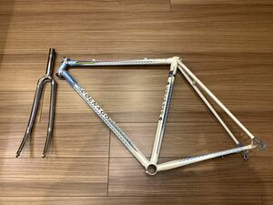 colnago コルナゴ master マスター columbus コロンバス チューブ 51 サイズ 1987年頃 のフルオリジナル （パールホワイト、ブルー）