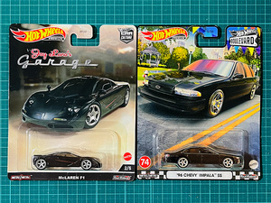 ホットウィール McLAREN F1｜'96 CHEVY IMPALA SS ジェイレノ ガレージ マクラーレン シェビー インパラ ブールバード